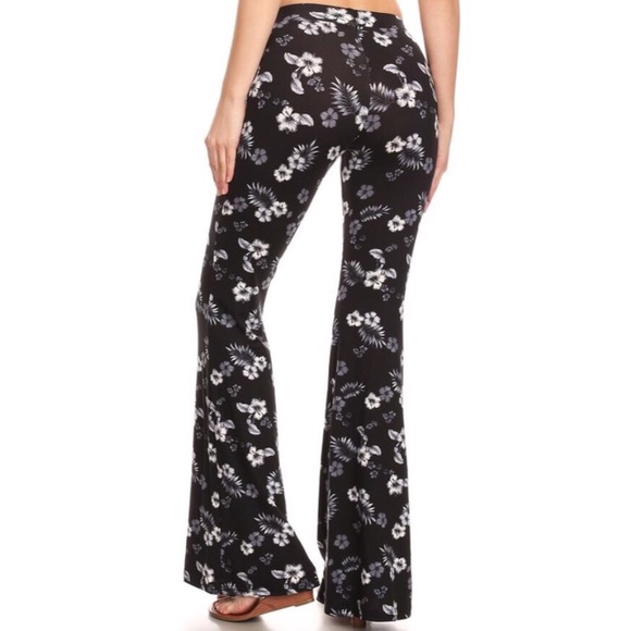 HP🎉Floral print  palazzo pant One size left large! - Picture 4 of 8